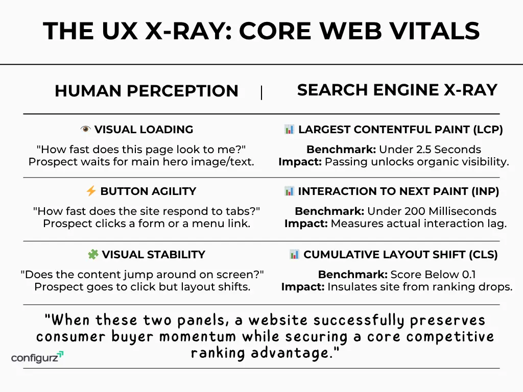 Search Engine Core web Vitals
