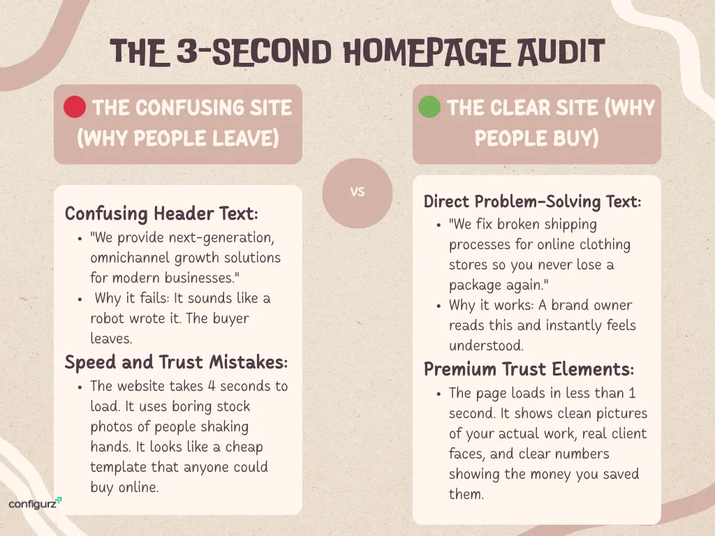 Homepage Audit in 3 Seconds